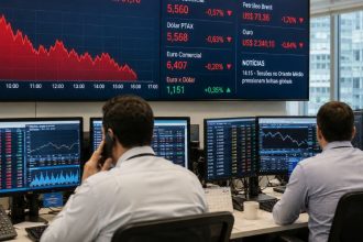 Ibovespa recua em meio à tensão no Oriente Médio e investidores redobram atenção ao mercado